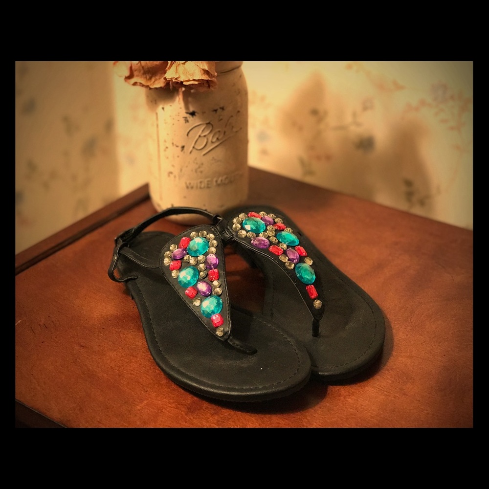 Size 7 New York & Co. sandal. Worn once.